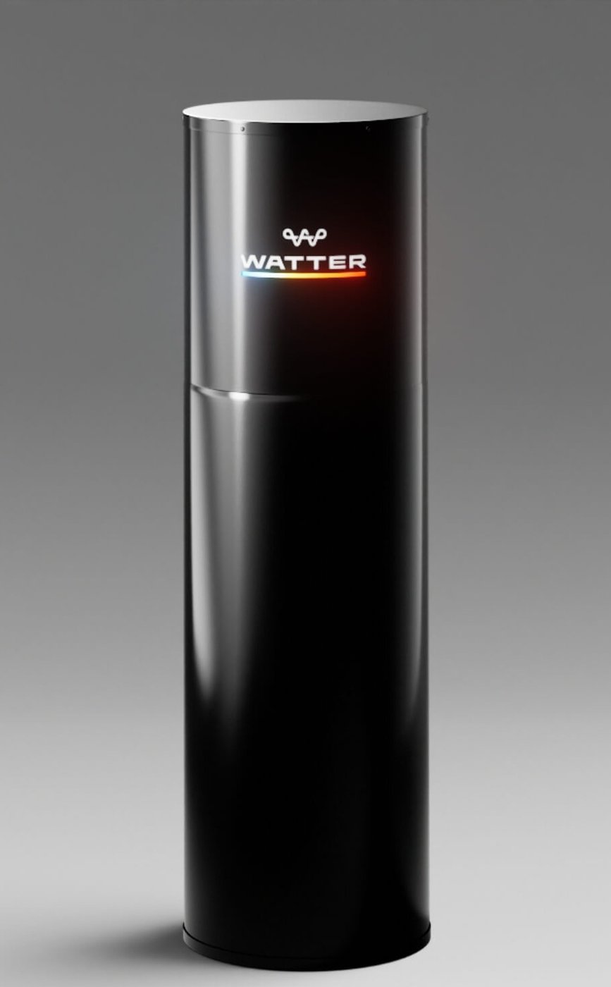mockup visual Watter mockup visual Watter